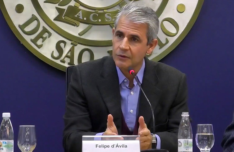 Felipe d’Avila se diz frustrado com terceira via