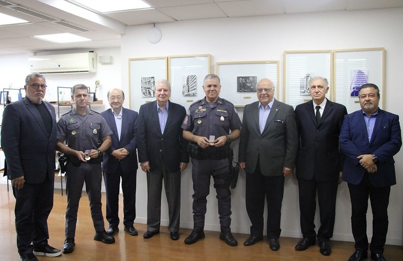 ACSP recebe visita do Comandante-Geral da PMESP