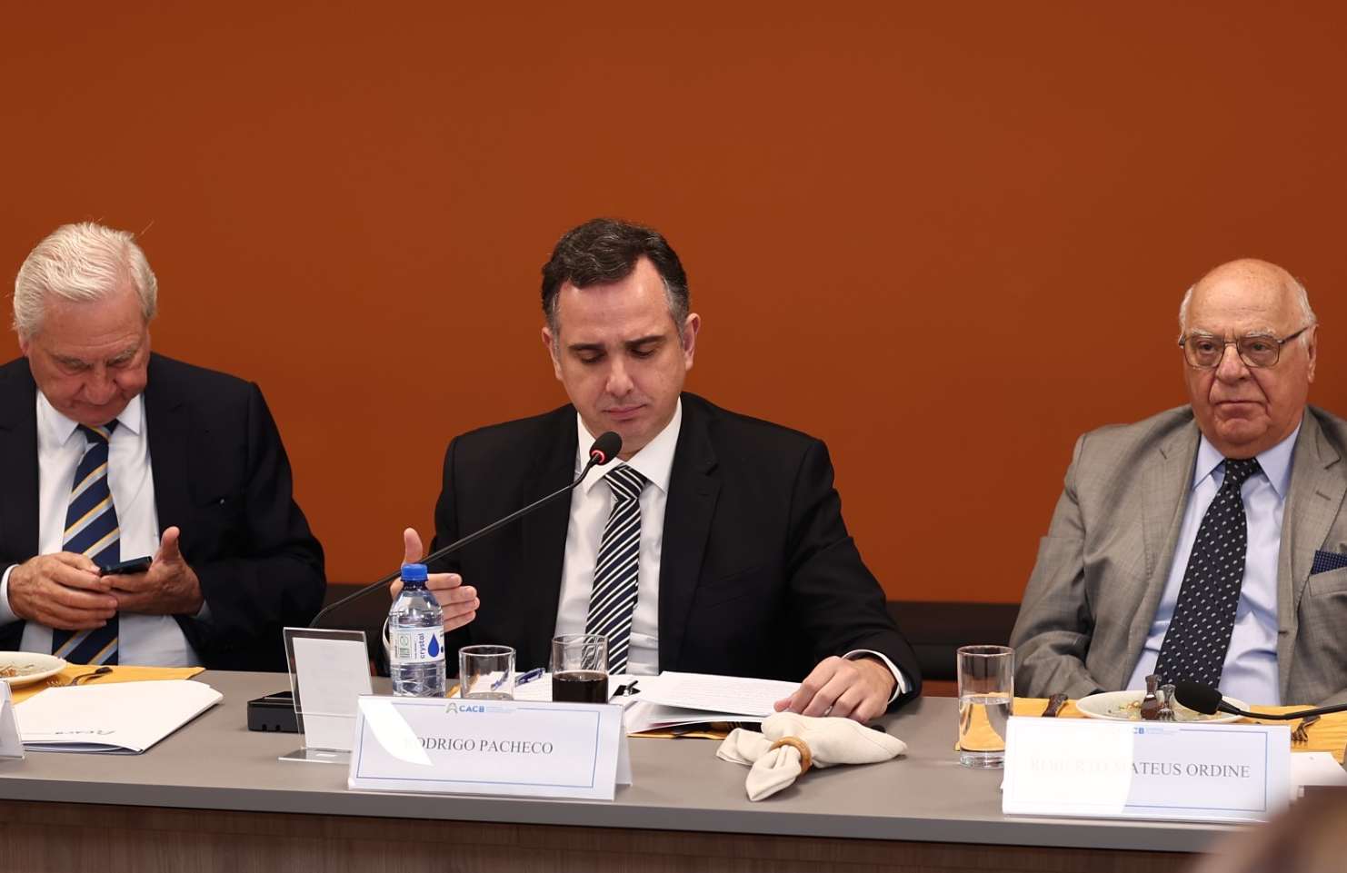 ACSP discute reforma tributária com o presidente do Senado