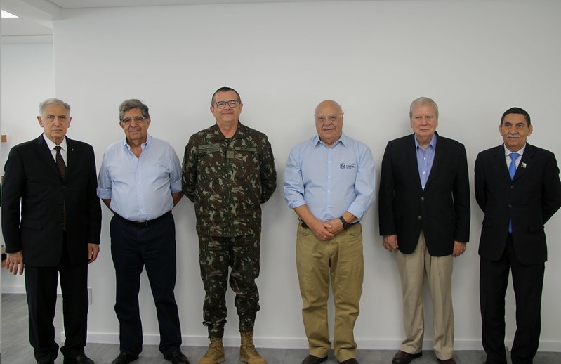 ACSP recebe o General Carlos Machado, do Departamento de Educação e Cultura do Exército 