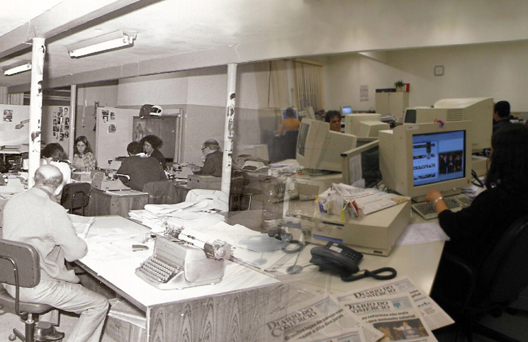 DC 100 anos: Saem as máquinas de escrever, entram os computadores